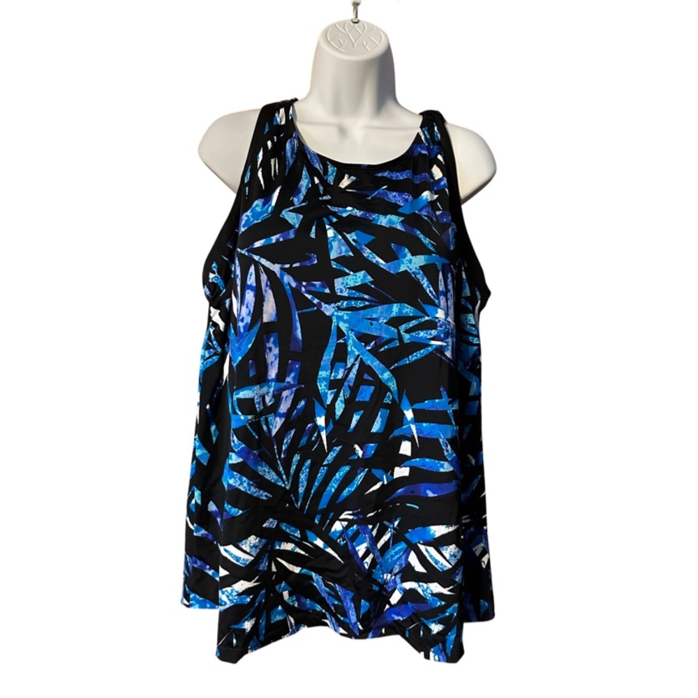Racer Back Swim Top
